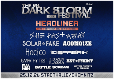 25.12.2026 - Chemnitz - DARK STORM FESTIVAL 2026